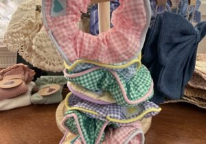 Scrunchie cuadrille colores